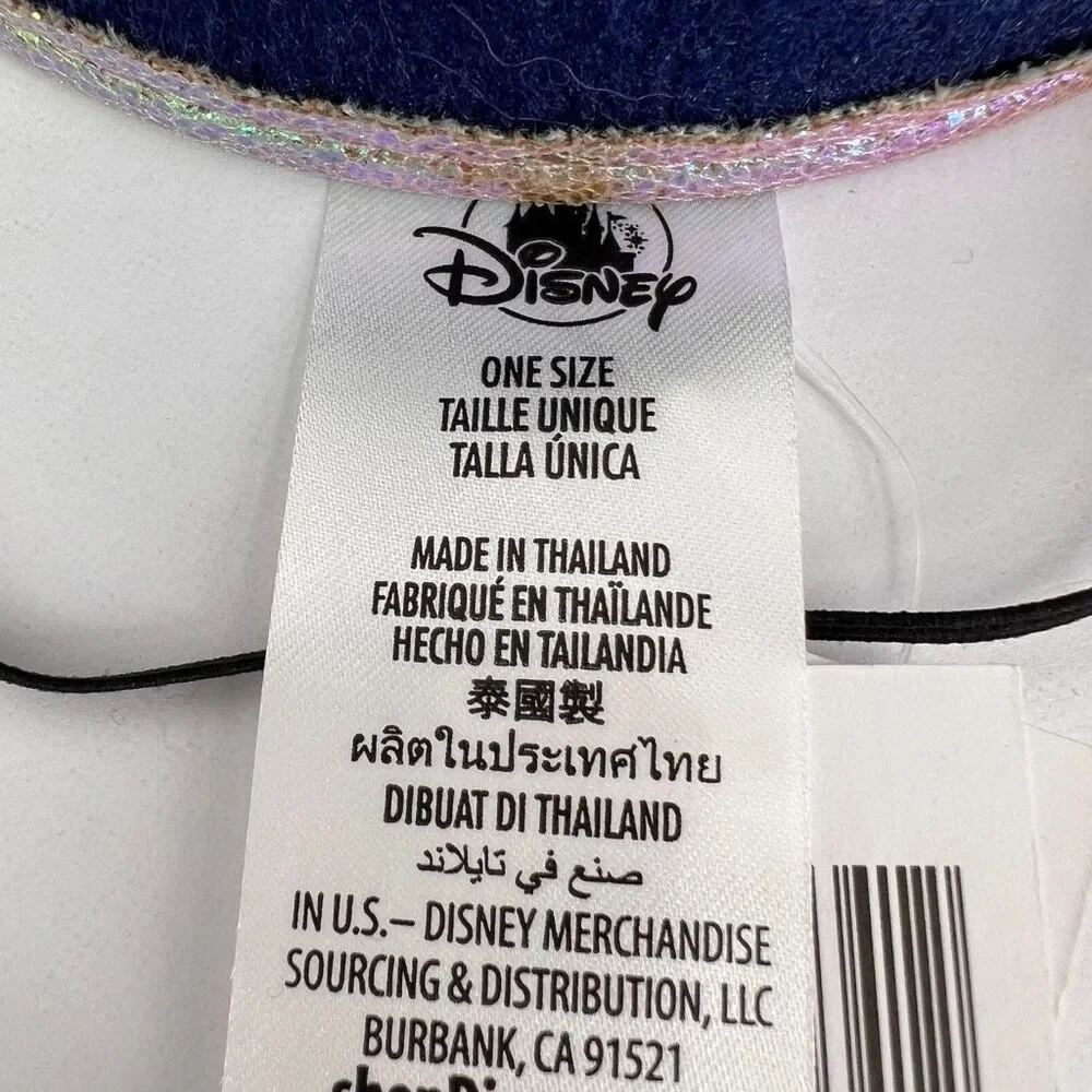 Disney Parks Adult 50th Anniversary‎ Mickey Mouse Ears Hat Iridescent Ears NWT